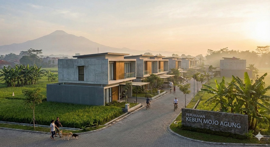 perumahan surabaya barat, djava lumintu panen